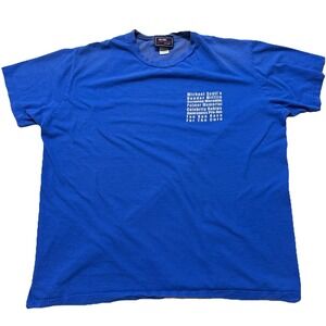 NBC Experience Store The Office Rabies Awareness Fun Run Shirt XL Blue 2007